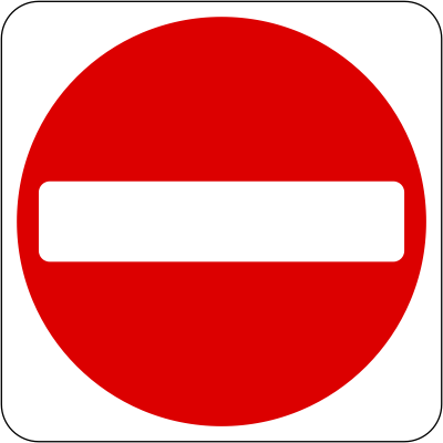 No Entry